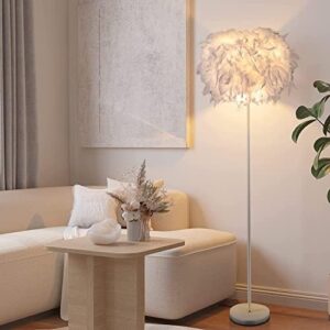 Modern Feather Floor Lamp