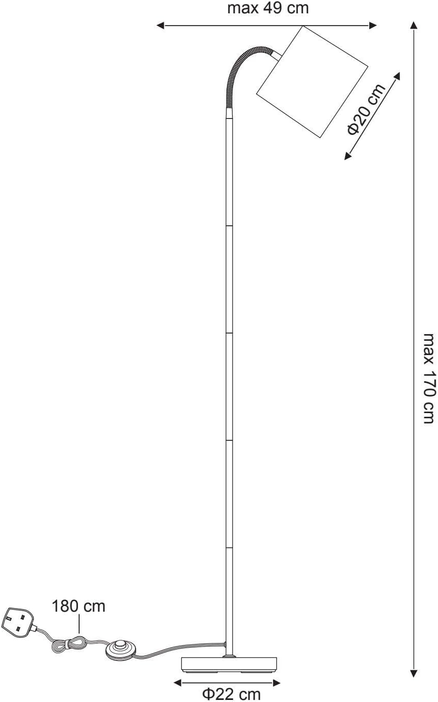 UKEW LED Floor Lamp - Image 7