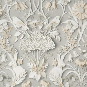 Woodland Origami Wallpaper
