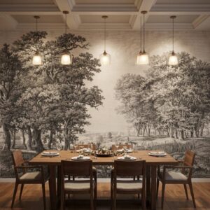 Countryside Forest Wallpaper Mural