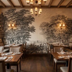 Countryside Forest Wallpaper Mural 