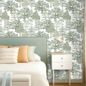 Rustic Tree Pattern Self-Adhesive Contact Paper