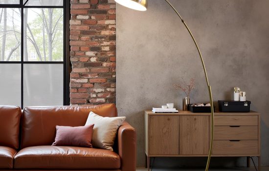 Antique Brass Osasy Modern Floor Lamp 2
